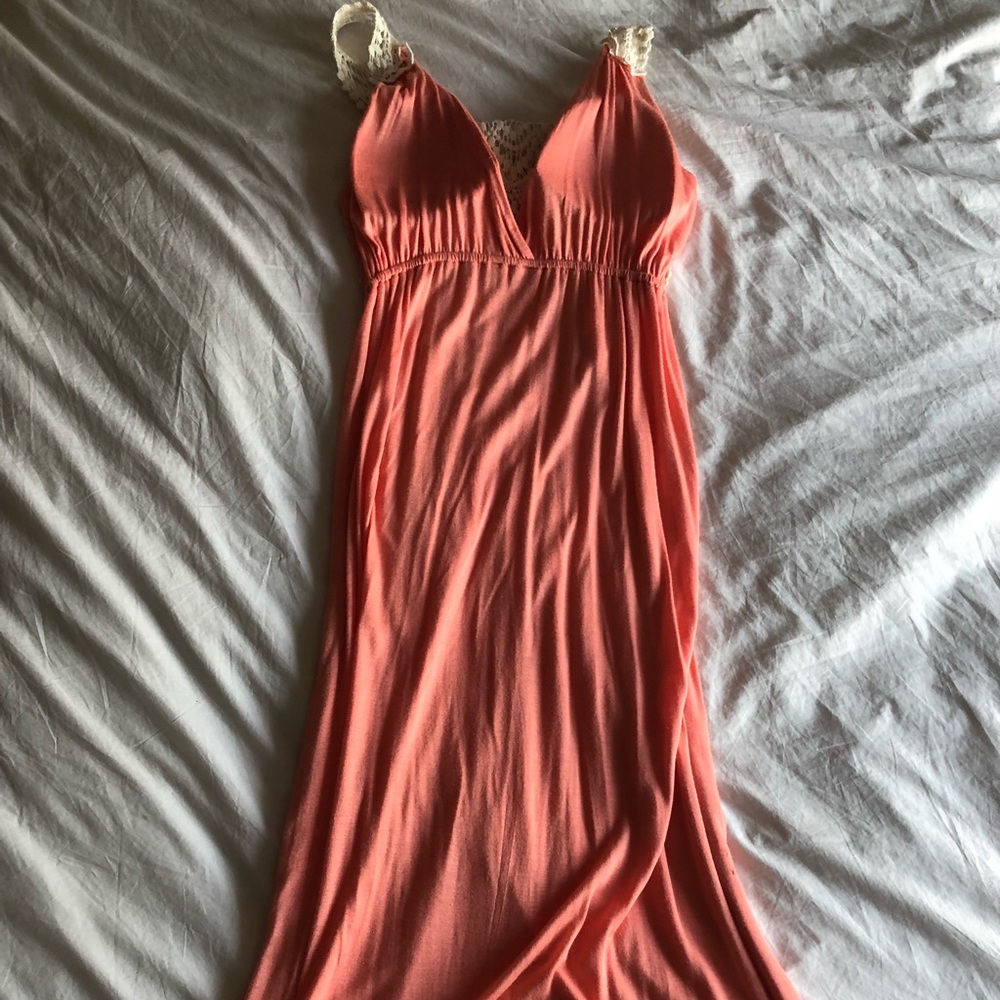 Iris floor length dress